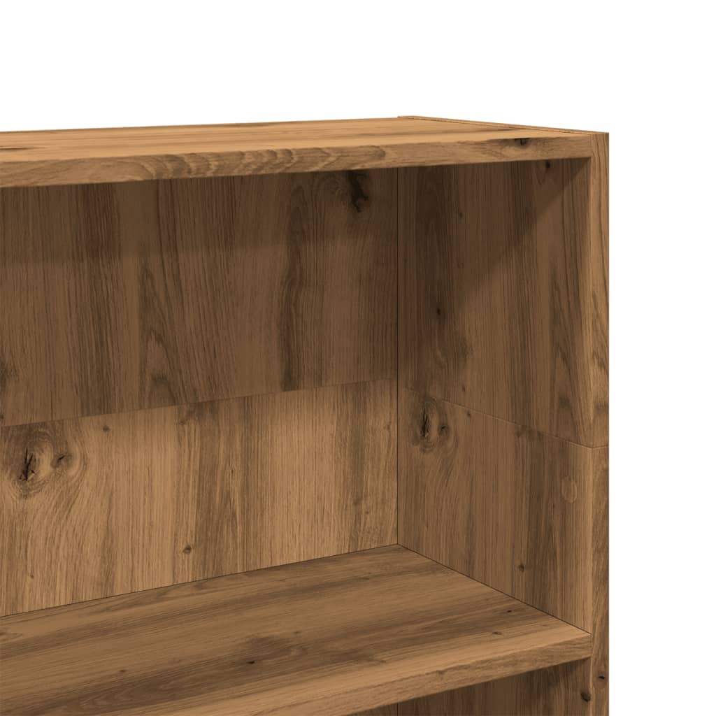 vidaXL Bibliotecă, stejar artizanal, 80x24x109 cm, lemn prelucrat vidaXL Bibliotecă, stejar artizanal, 80x24x109 cm, lemn prelucrat
