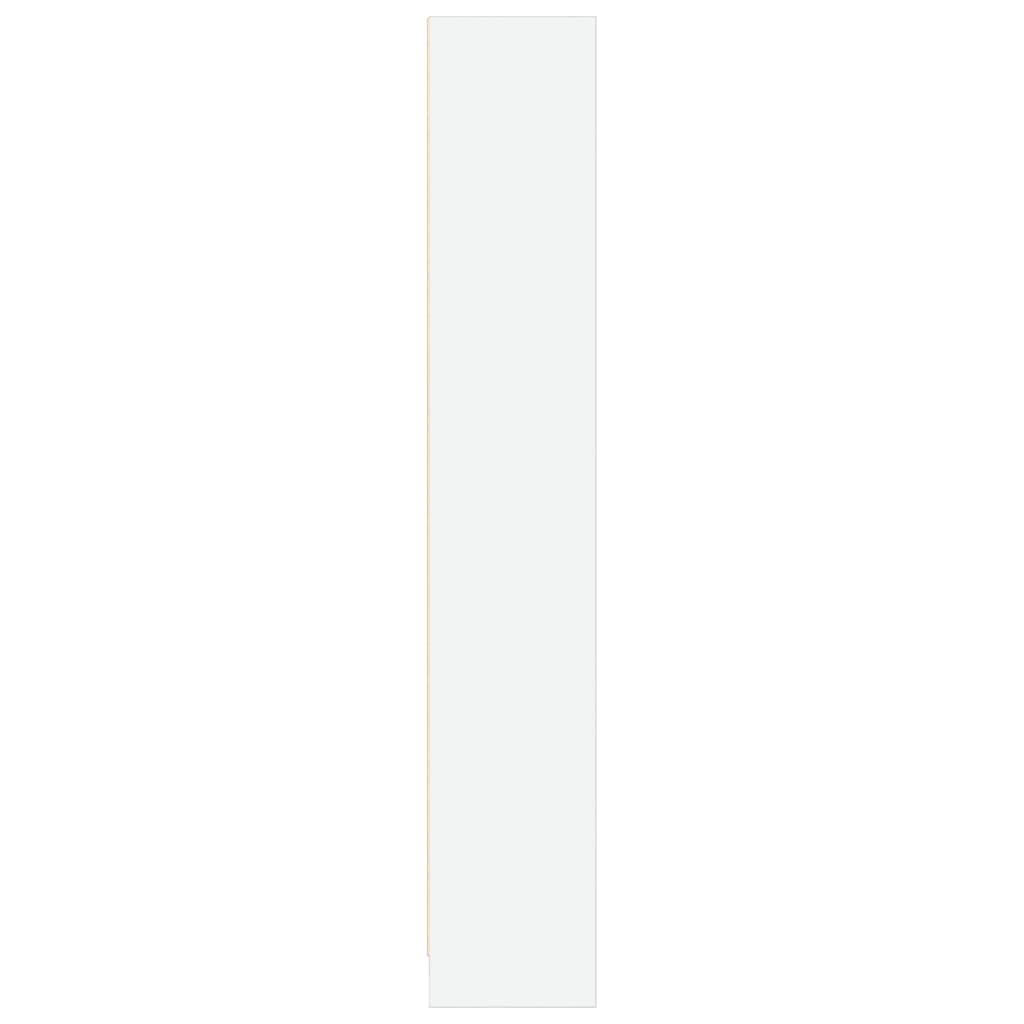 vidaXL Bibliotecă, alb, 80x24x143 cm, lemn prelucrat vidaXL Bibliotecă, alb, 80x24x143 cm, lemn prelucrat