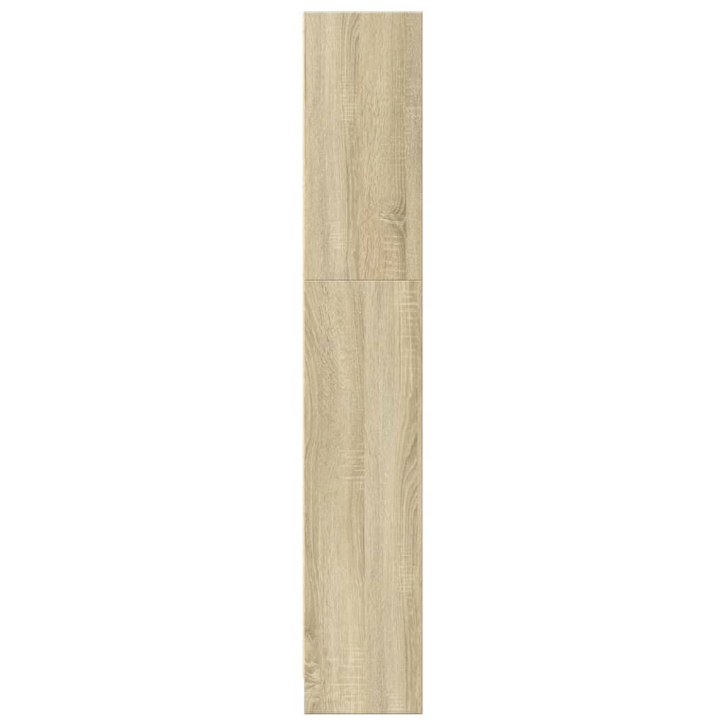 vidaXL Bibliotecă, stejar sonoma, 80x24x143 cm, lemn prelucrat vidaXL Bibliotecă, stejar sonoma, 80x24x143 cm, lemn prelucrat