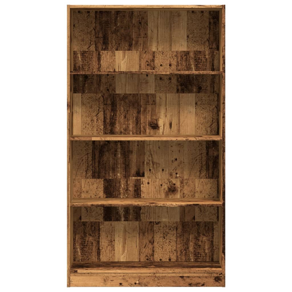 vidaXL Bibliotecă, lemn vechi, 80x24x143 cm, lemn prelucrat vidaXL Bibliotecă, lemn vechi, 80x24x143 cm, lemn prelucrat