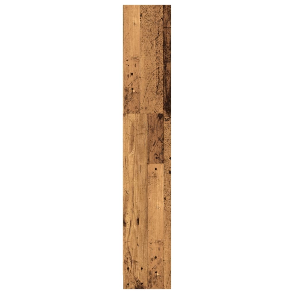 vidaXL Bibliotecă, lemn vechi, 80x24x143 cm, lemn prelucrat vidaXL Bibliotecă, lemn vechi, 80x24x143 cm, lemn prelucrat