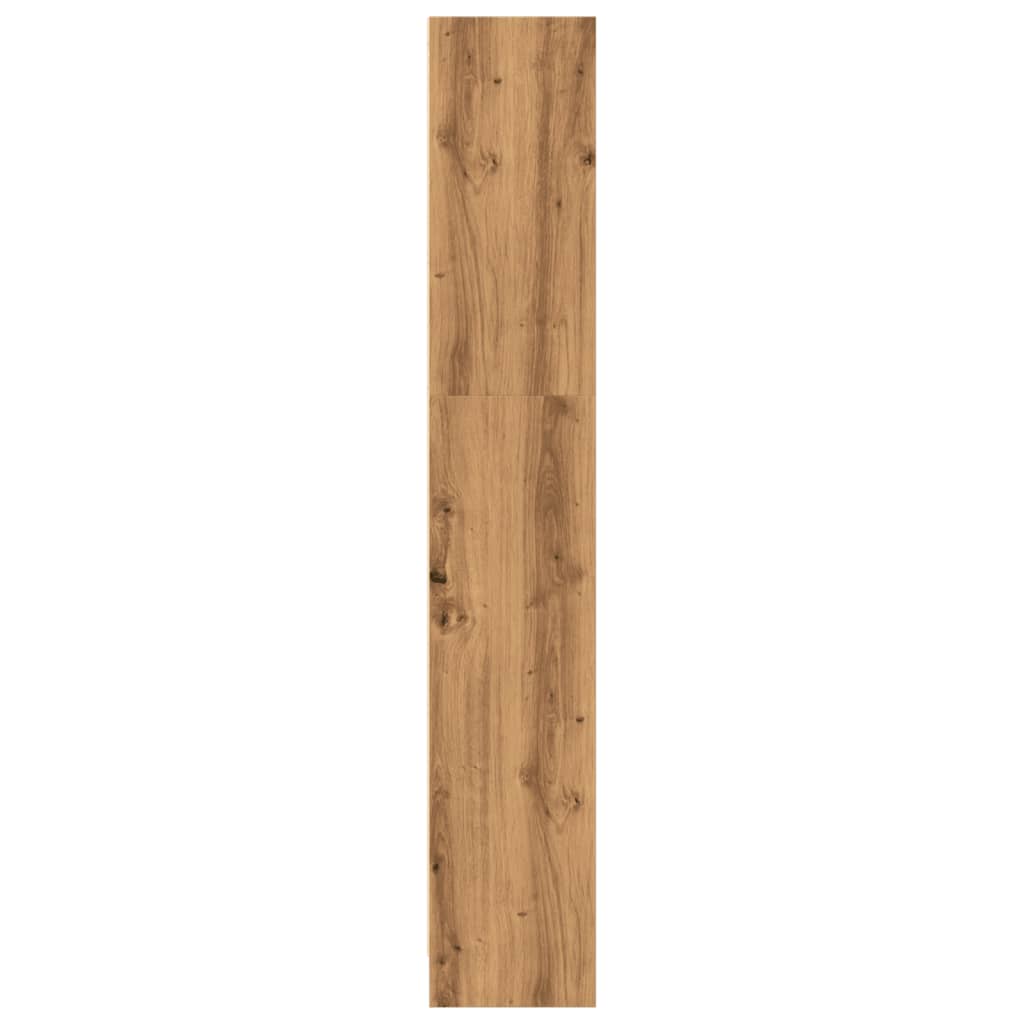 vidaXL Bibliotecă, stejar artizanal, 80x24x143 cm, lemn prelucrat vidaXL Bibliotecă, stejar artizanal, 80x24x143 cm, lemn prelucrat