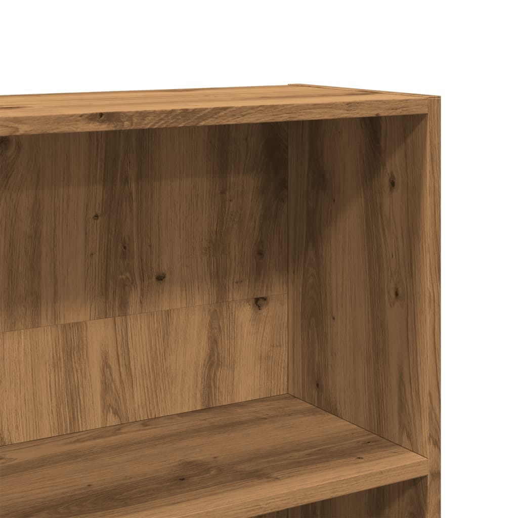 vidaXL Bibliotecă, stejar artizanal, 80x24x143 cm, lemn prelucrat vidaXL Bibliotecă, stejar artizanal, 80x24x143 cm, lemn prelucrat
