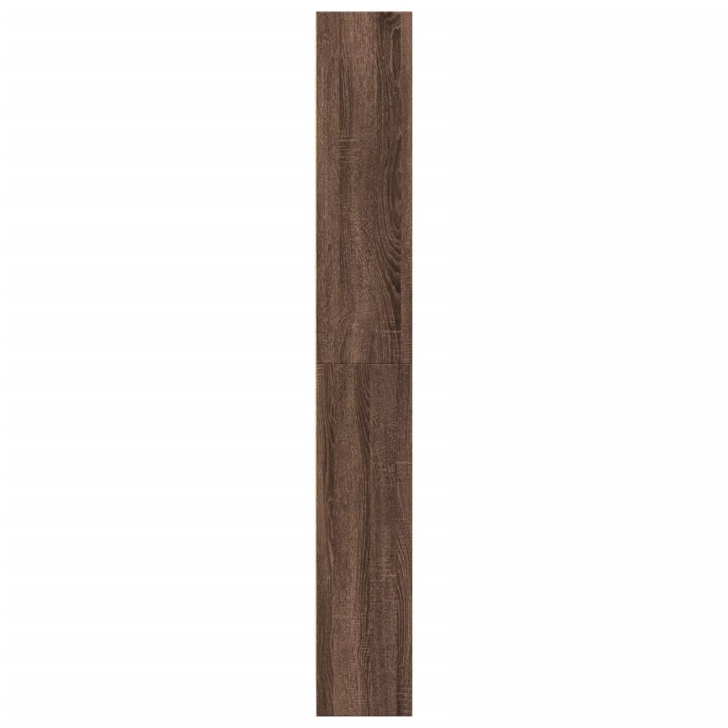 vidaXL Bibliotecă, stejar maro, 80x24x176 cm, lemn prelucrat vidaXL Bibliotecă, stejar maro, 80x24x176 cm, lemn prelucrat