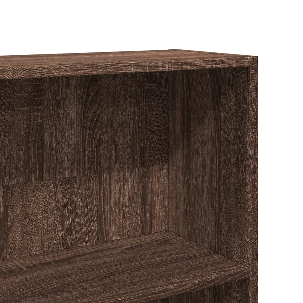vidaXL Bibliotecă, stejar maro, 80x24x176 cm, lemn prelucrat vidaXL Bibliotecă, stejar maro, 80x24x176 cm, lemn prelucrat