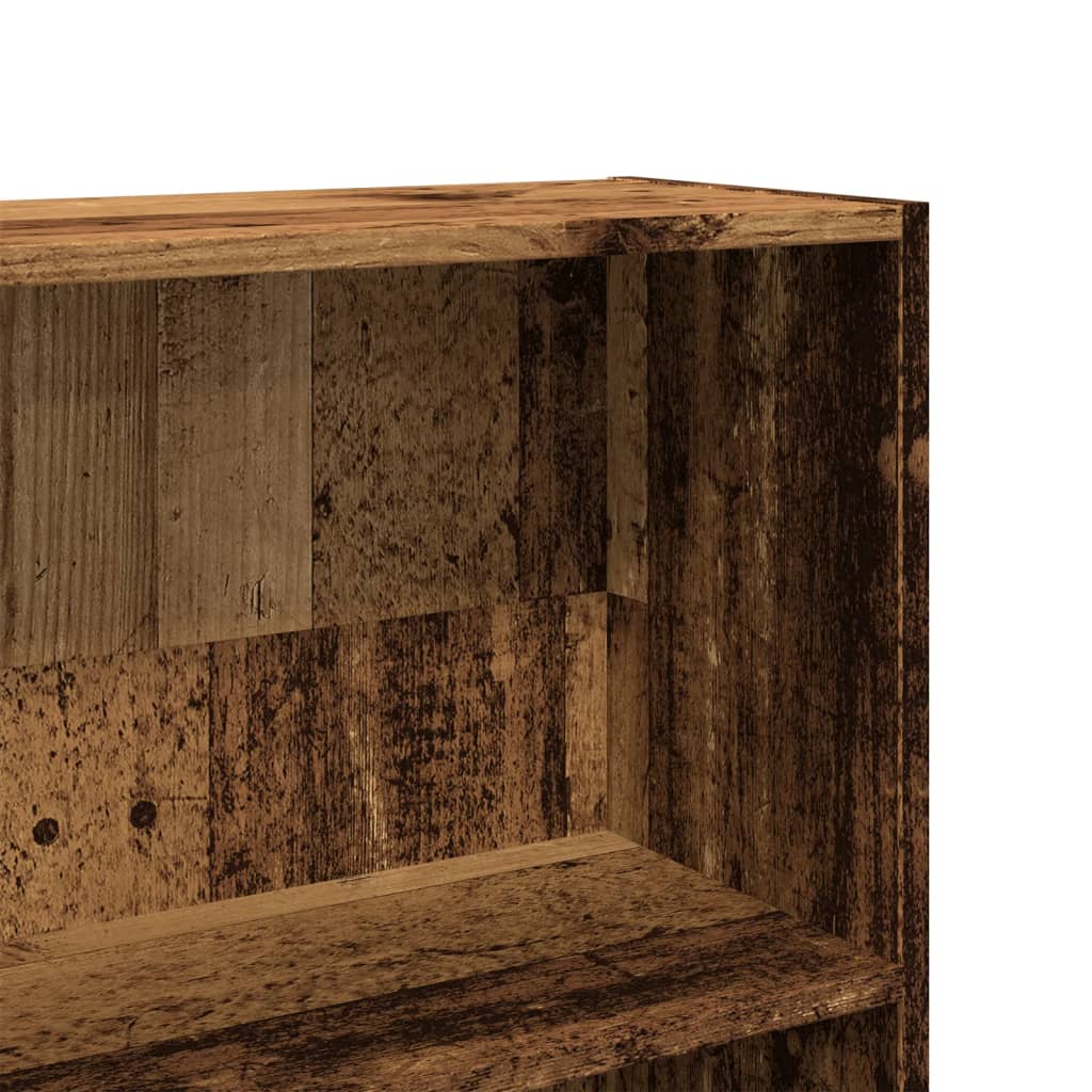 vidaXL Bibliotecă, lemn vechi, 80x24x176 cm, lemn prelucrat vidaXL Bibliotecă, lemn vechi, 80x24x176 cm, lemn prelucrat