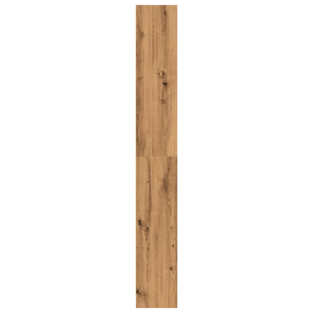 vidaXL Bibliotecă, stejar artizanal, 80x24x176 cm, lemn prelucrat vidaXL Bibliotecă, stejar artizanal, 80x24x176 cm, lemn prelucrat