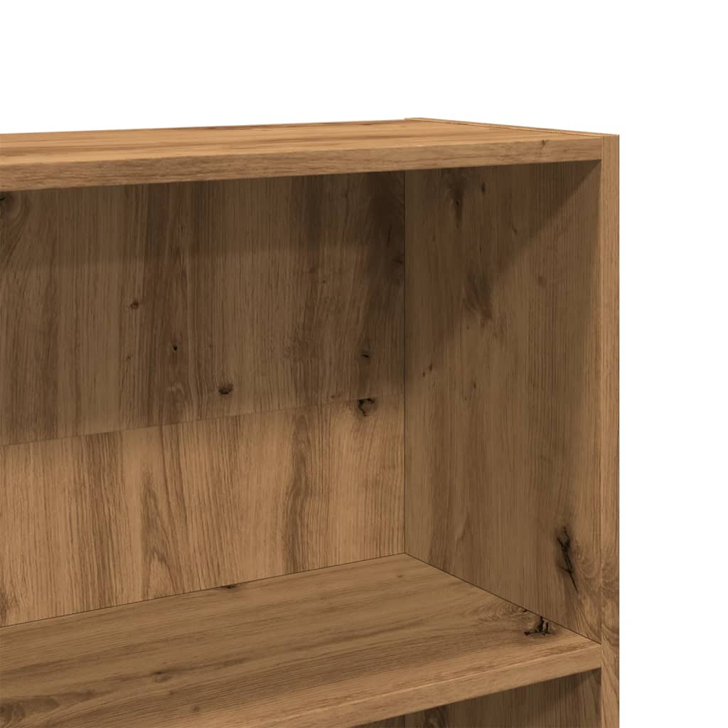 vidaXL Bibliotecă, stejar artizanal, 80x24x176 cm, lemn prelucrat vidaXL Bibliotecă, stejar artizanal, 80x24x176 cm, lemn prelucrat