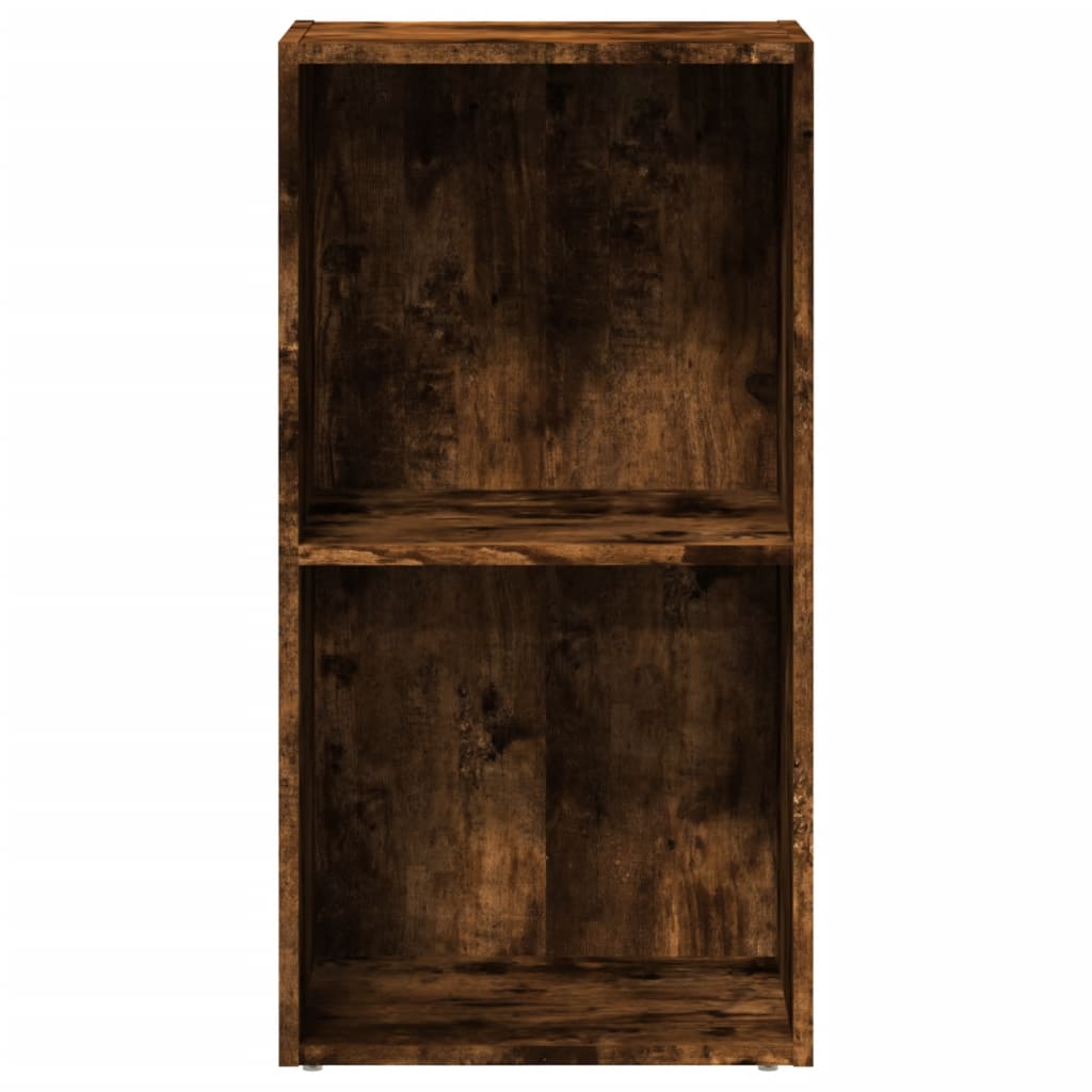 vidaXL Bibliotecă, stejar fumuriu, 40x30x77 cm, lemn prelucrat vidaXL Bibliotecă, stejar fumuriu, 40x30x77 cm, lemn prelucrat