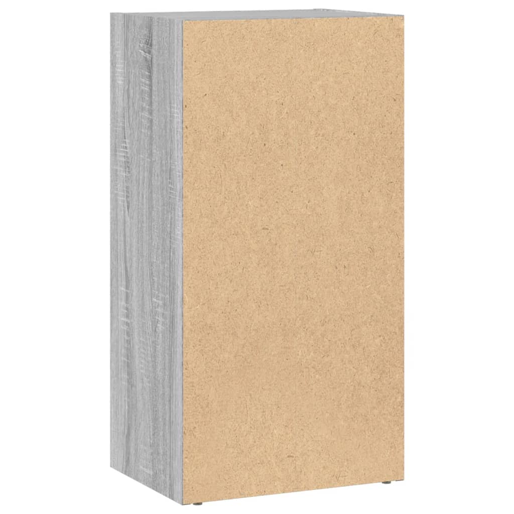 vidaXL Bibliotecă, gri sonoma, 40x30x77 cm, lemn prelucrat vidaXL Bibliotecă, gri sonoma, 40x30x77 cm, lemn prelucrat