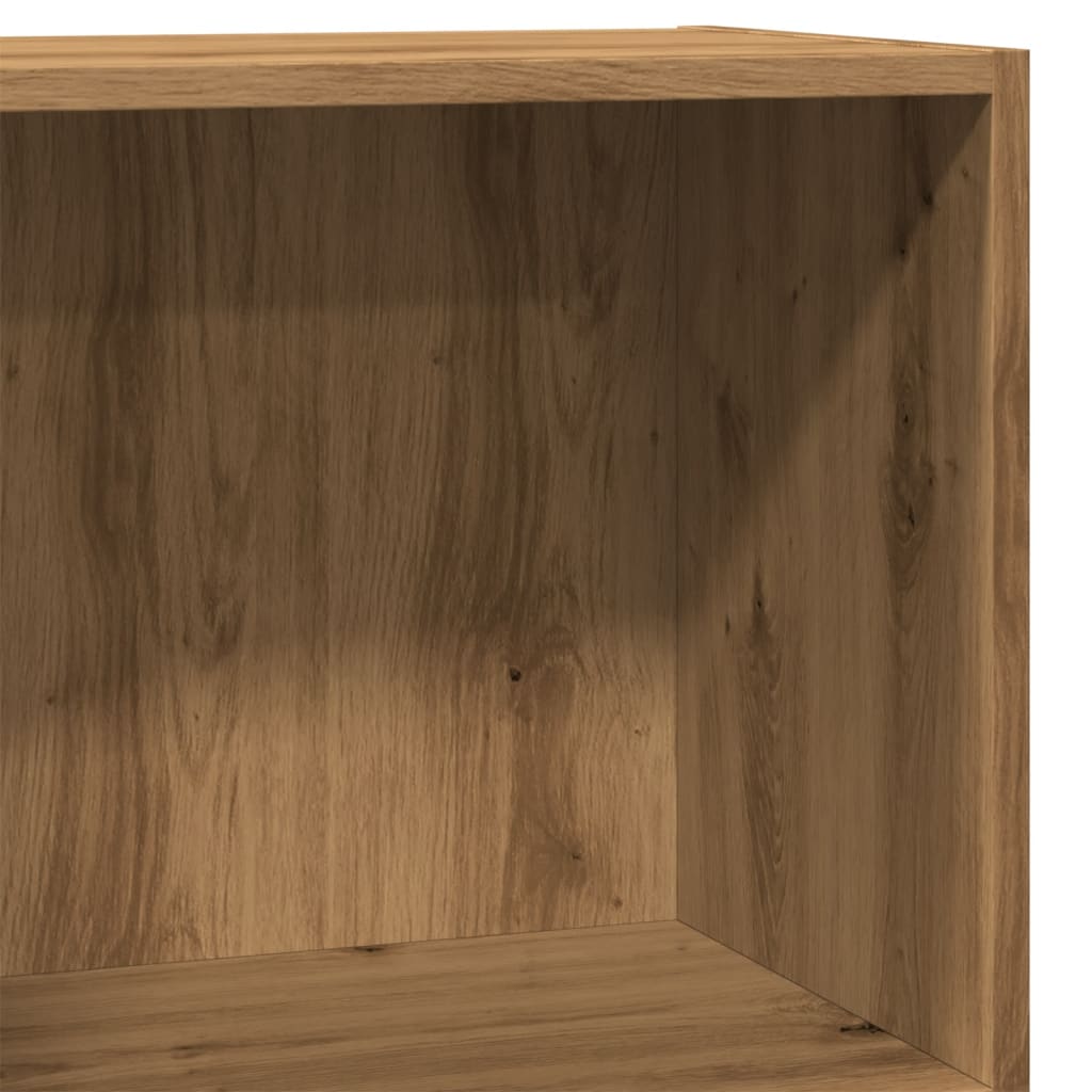 vidaXL Bibliotecă, stejar artizanal, 40x30x77 cm, lemn prelucrat vidaXL Bibliotecă, stejar artizanal, 40x30x77 cm, lemn prelucrat