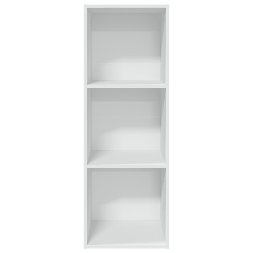vidaXL Bibliotecă, alb, 40x30x114 cm, lemn prelucrat vidaXL Bibliotecă, alb, 40x30x114 cm, lemn prelucrat