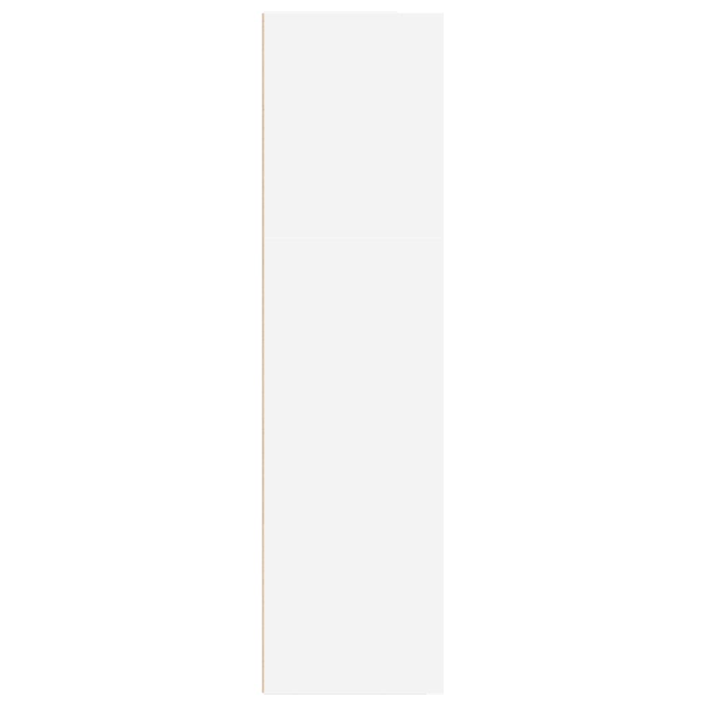 vidaXL Bibliotecă, alb, 40x30x114 cm, lemn prelucrat vidaXL Bibliotecă, alb, 40x30x114 cm, lemn prelucrat