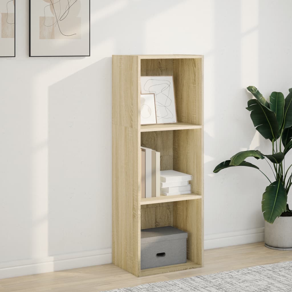 vidaXL Bibliotecă, stejar sonoma, 40x30x114 cm, lemn prelucrat vidaXL Bibliotecă, stejar sonoma, 40x30x114 cm, lemn prelucrat