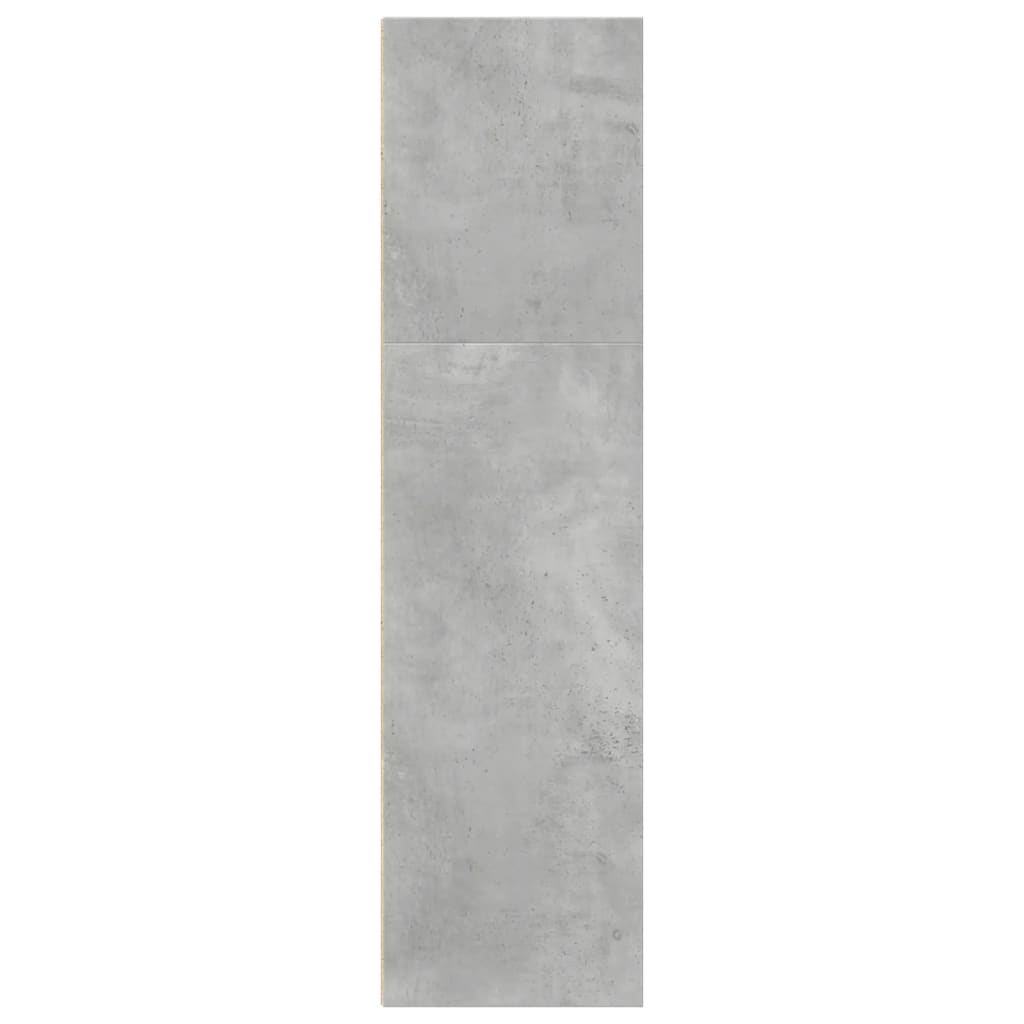 vidaXL Bibliotecă, gri beton, 40x30x114 cm, lemn prelucrat vidaXL Bibliotecă, gri beton, 40x30x114 cm, lemn prelucrat