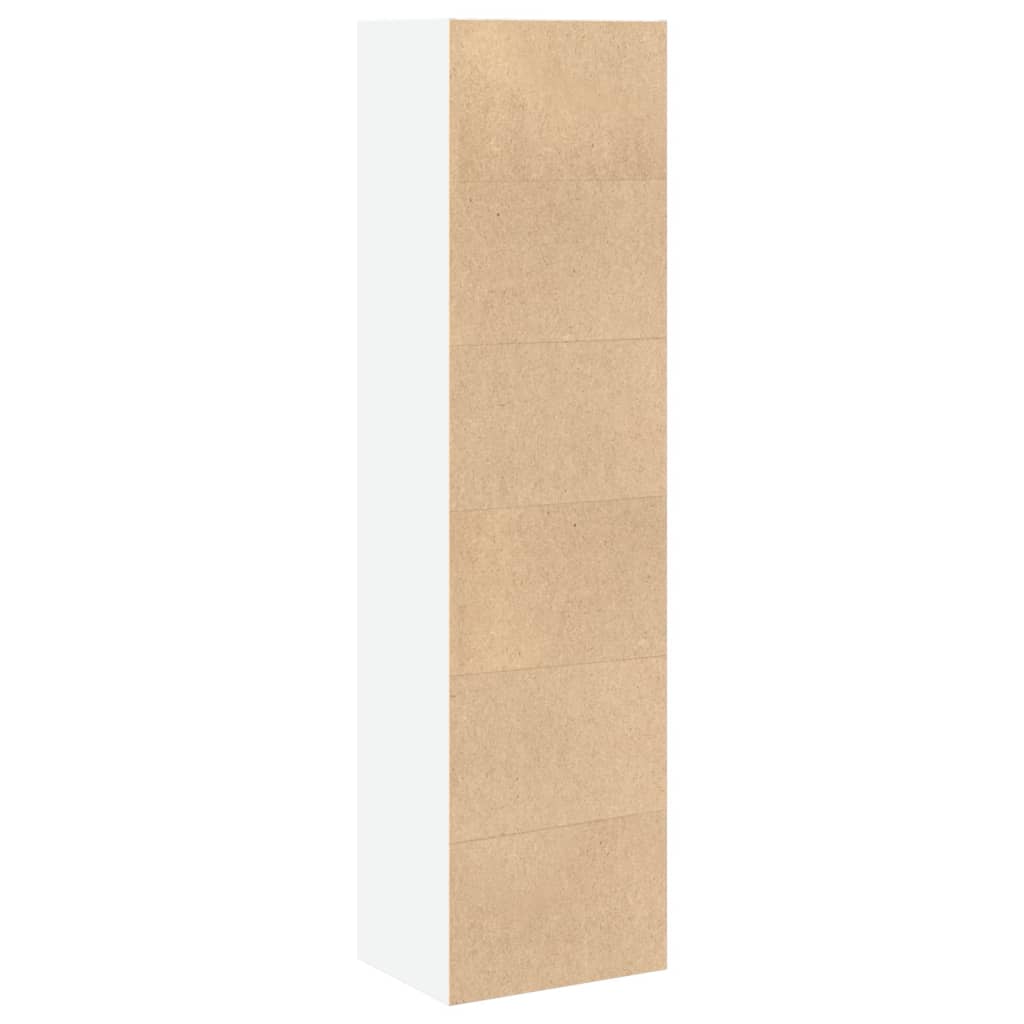vidaXL Bibliotecă, alb, 40x30x152 cm, lemn prelucrat vidaXL Bibliotecă, alb, 40x30x152 cm, lemn prelucrat