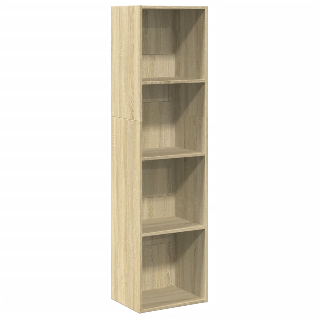 vidaXL Bibliotecă, stejar sonoma, 40x30x152 cm, lemn prelucrat vidaXL Bibliotecă, stejar sonoma, 40x30x152 cm, lemn prelucrat