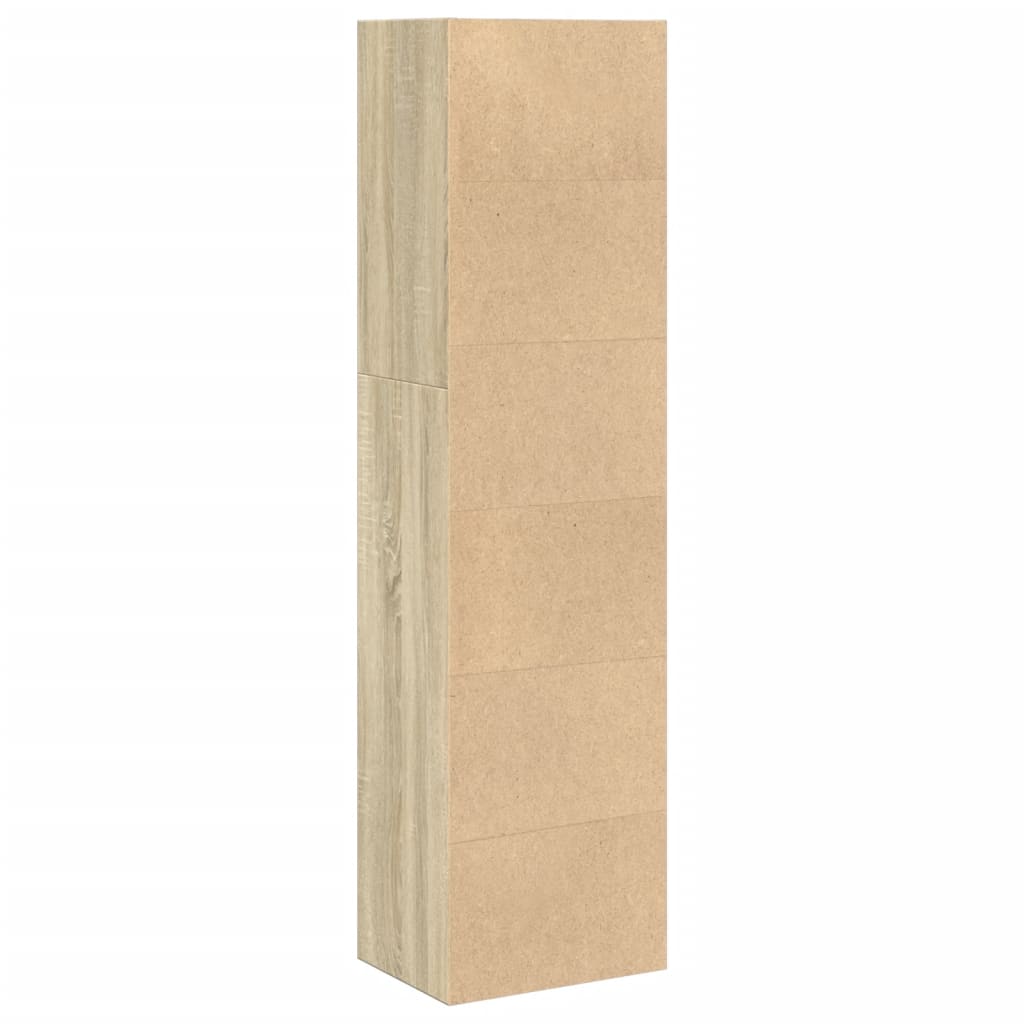 vidaXL Bibliotecă, stejar sonoma, 40x30x152 cm, lemn prelucrat vidaXL Bibliotecă, stejar sonoma, 40x30x152 cm, lemn prelucrat