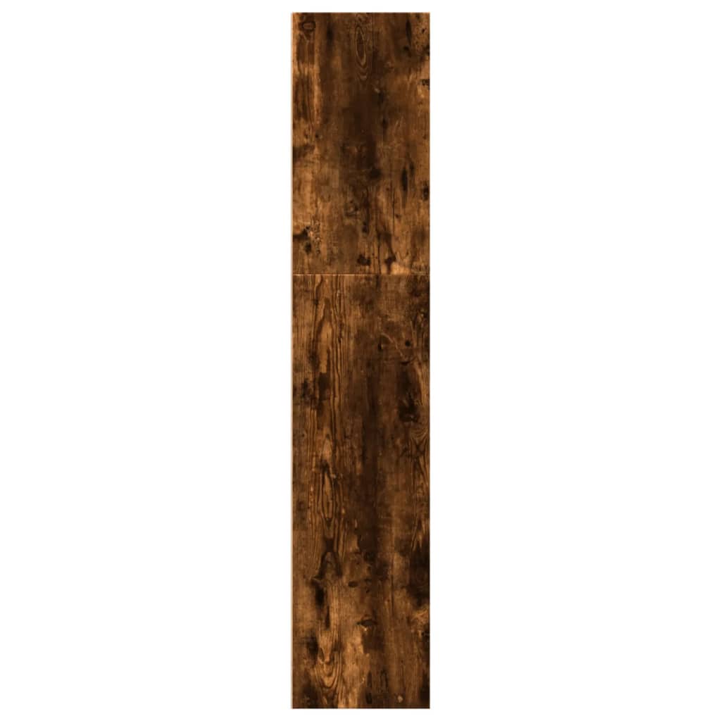 vidaXL Bibliotecă, stejar fumuriu, 40x30x152 cm, lemn prelucrat vidaXL Bibliotecă, stejar fumuriu, 40x30x152 cm, lemn prelucrat