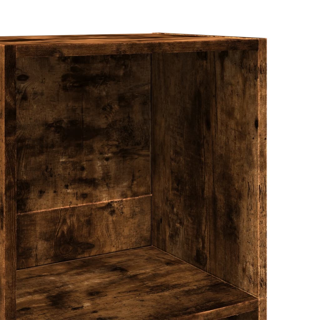 vidaXL Bibliotecă, stejar fumuriu, 40x30x152 cm, lemn prelucrat vidaXL Bibliotecă, stejar fumuriu, 40x30x152 cm, lemn prelucrat