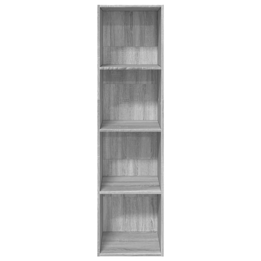 vidaXL Bibliotecă, gri sonoma, 40x30x152 cm, lemn prelucrat vidaXL Bibliotecă, gri sonoma, 40x30x152 cm, lemn prelucrat