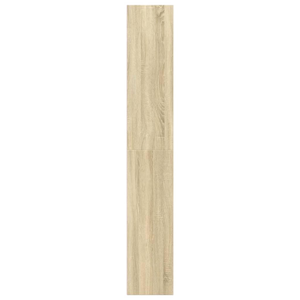 vidaXL Bibliotecă, stejar sonoma, 40x30x189 cm, lemn prelucrat vidaXL Bibliotecă, stejar sonoma, 40x30x189 cm, lemn prelucrat