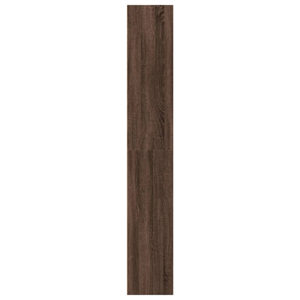 vidaXL Bibliotecă, stejar maro, 40x30x189 cm, lemn prelucrat vidaXL Bibliotecă, stejar maro, 40x30x189 cm, lemn prelucrat