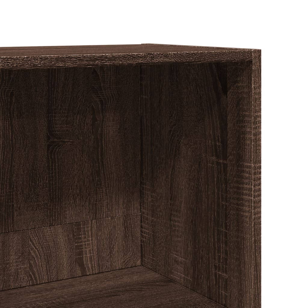 vidaXL Bibliotecă, stejar maro, 40x30x189 cm, lemn prelucrat vidaXL Bibliotecă, stejar maro, 40x30x189 cm, lemn prelucrat