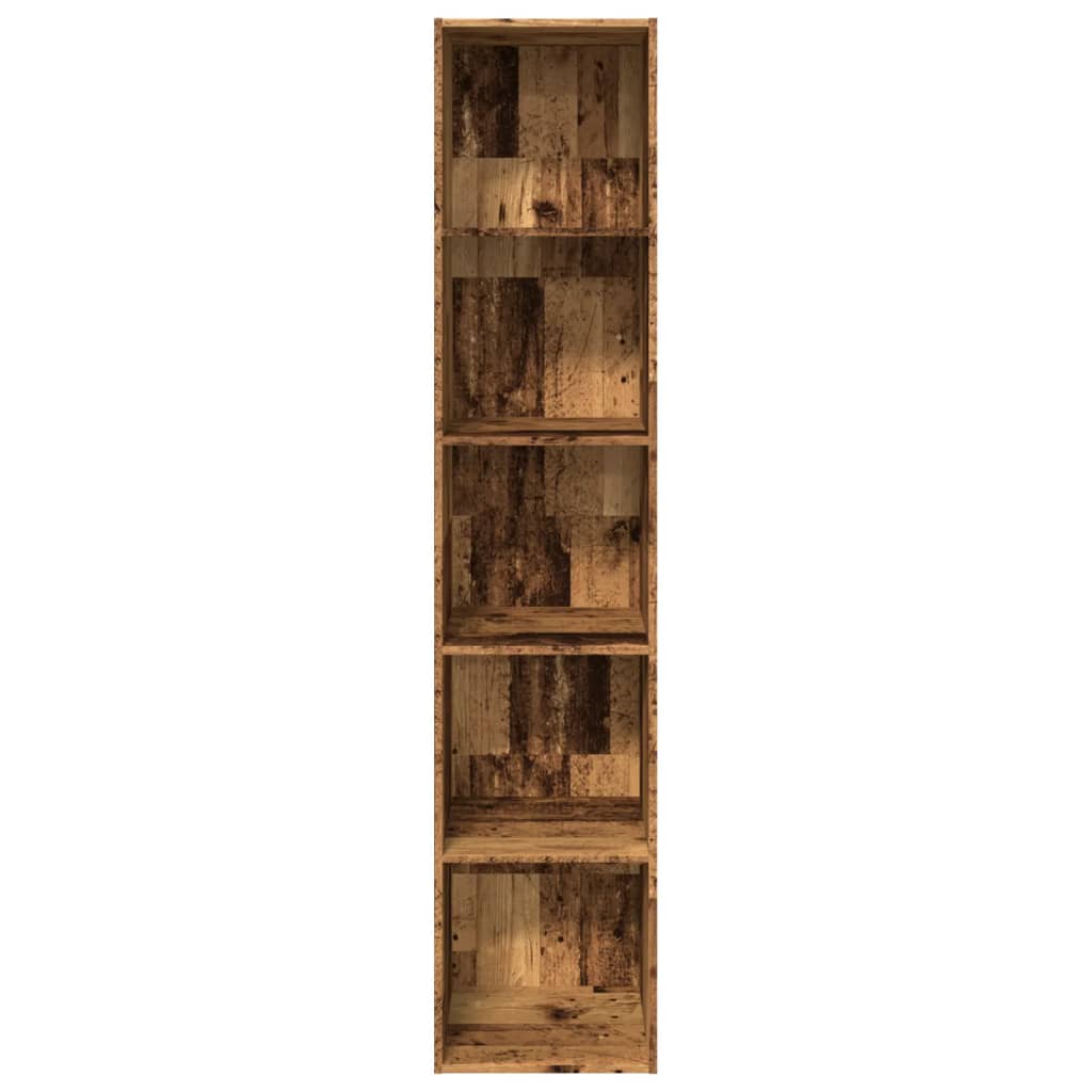 vidaXL Bibliotecă, lemn vechi, 40x30x189 cm, lemn prelucrat vidaXL Bibliotecă, lemn vechi, 40x30x189 cm, lemn prelucrat