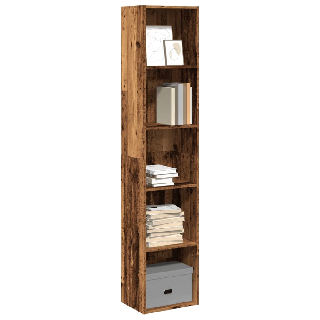 vidaXL Bibliotecă, lemn vechi, 40x30x189 cm, lemn prelucrat vidaXL Bibliotecă, lemn vechi, 40x30x189 cm, lemn prelucrat
