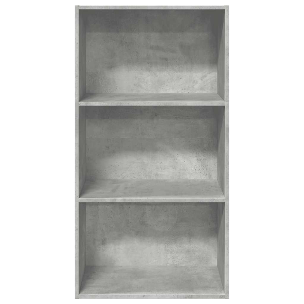 vidaXL Bibliotecă, gri beton, 60x30x114 cm, lemn prelucrat vidaXL Bibliotecă, gri beton, 60x30x114 cm, lemn prelucrat