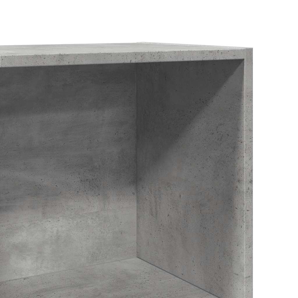 vidaXL Bibliotecă, gri beton, 60x30x114 cm, lemn prelucrat vidaXL Bibliotecă, gri beton, 60x30x114 cm, lemn prelucrat