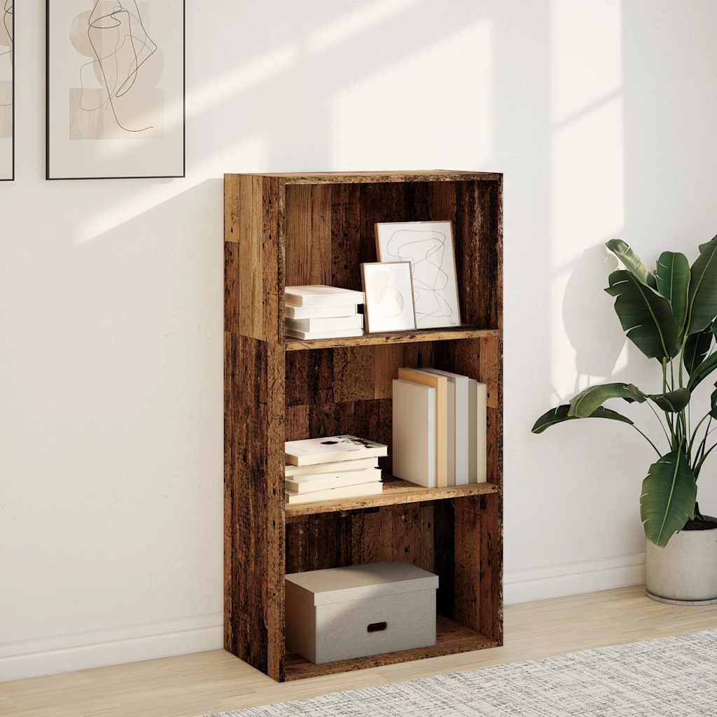 vidaXL Bibliotecă, lemn vechi, 60x30x114 cm, lemn prelucrat vidaXL Bibliotecă, lemn vechi, 60x30x114 cm, lemn prelucrat