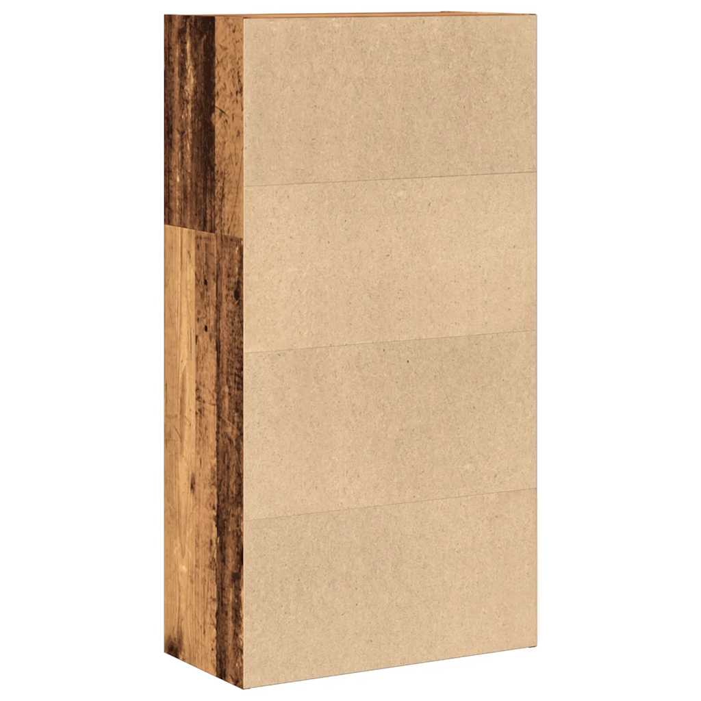 vidaXL Bibliotecă, lemn vechi, 60x30x114 cm, lemn prelucrat vidaXL Bibliotecă, lemn vechi, 60x30x114 cm, lemn prelucrat