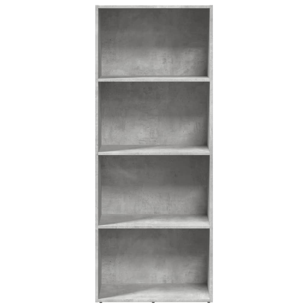 vidaXL Bibliotecă, gri beton, 60x30x152 cm, lemn prelucrat vidaXL Bibliotecă, gri beton, 60x30x152 cm, lemn prelucrat