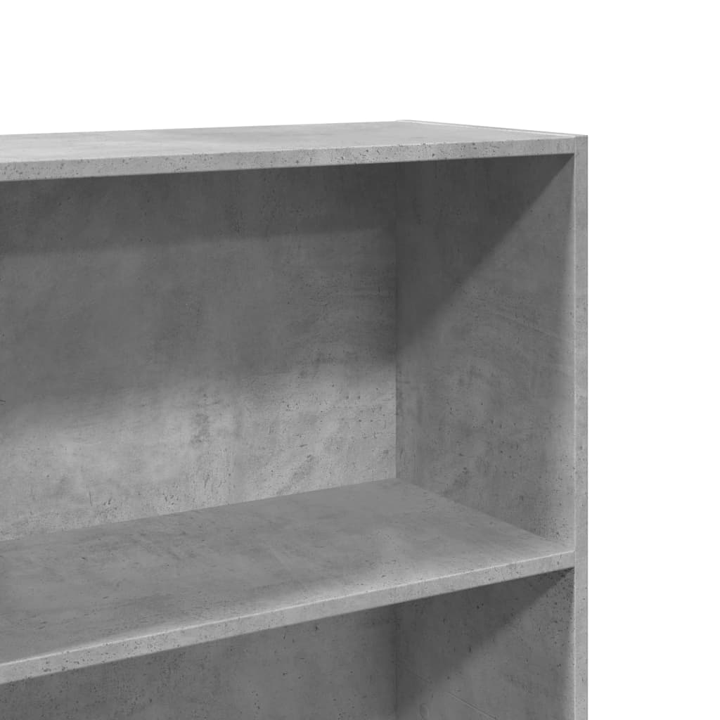 vidaXL Bibliotecă, gri beton, 60x30x152 cm, lemn prelucrat vidaXL Bibliotecă, gri beton, 60x30x152 cm, lemn prelucrat