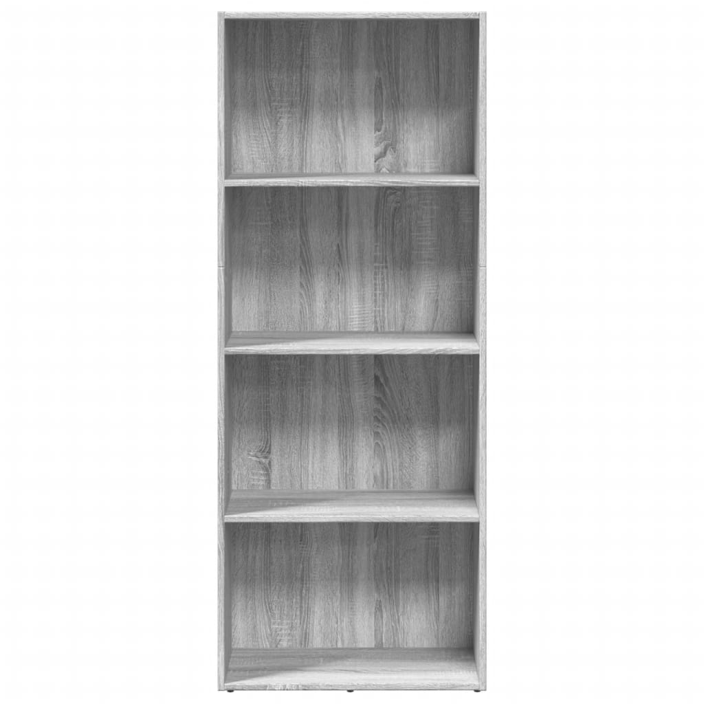 vidaXL Bibliotecă, gri sonoma, 60x30x152 cm, lemn prelucrat vidaXL Bibliotecă, gri sonoma, 60x30x152 cm, lemn prelucrat