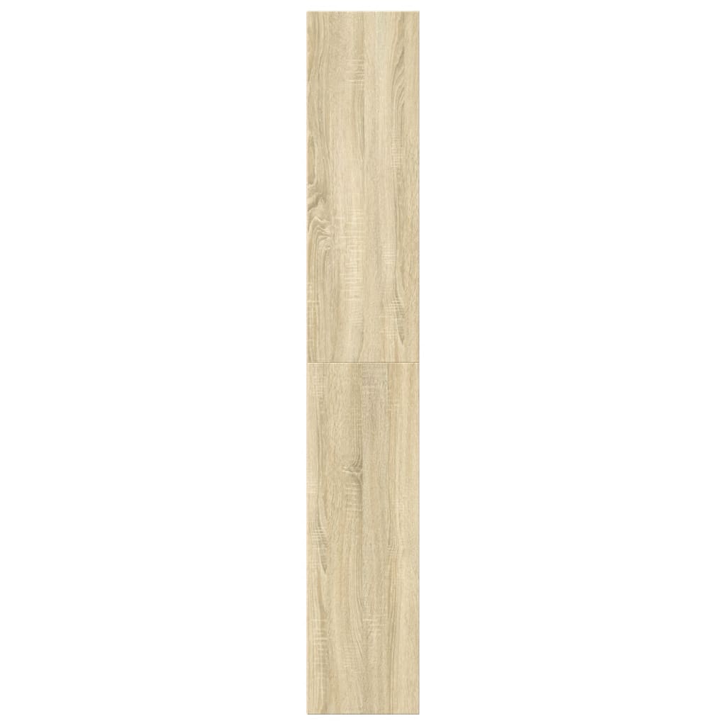vidaXL Bibliotecă, stejar sonoma, 60x30x189 cm, lemn prelucrat vidaXL Bibliotecă, stejar sonoma, 60x30x189 cm, lemn prelucrat