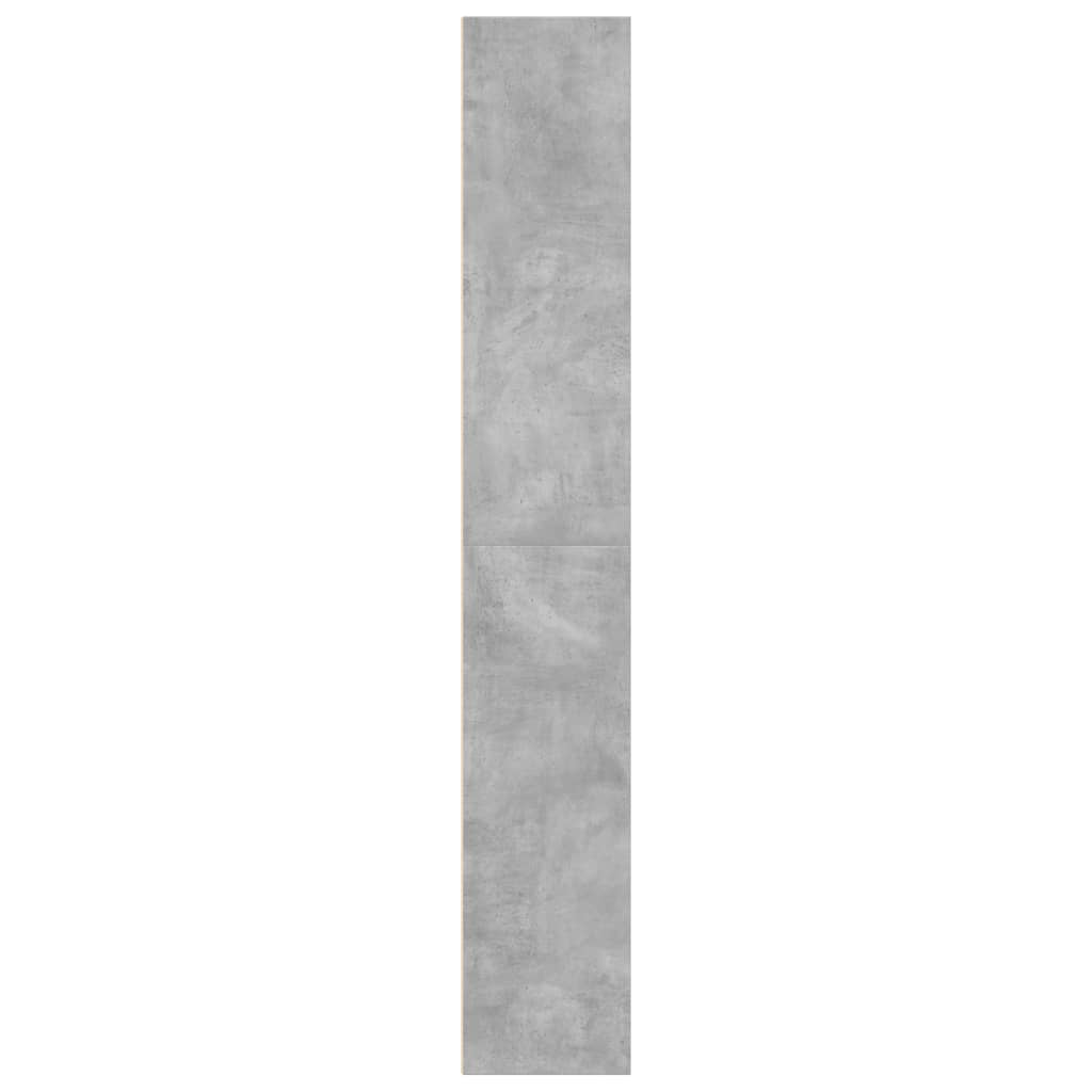 vidaXL Bibliotecă, gri beton, 60x30x189 cm, lemn prelucrat vidaXL Bibliotecă, gri beton, 60x30x189 cm, lemn prelucrat