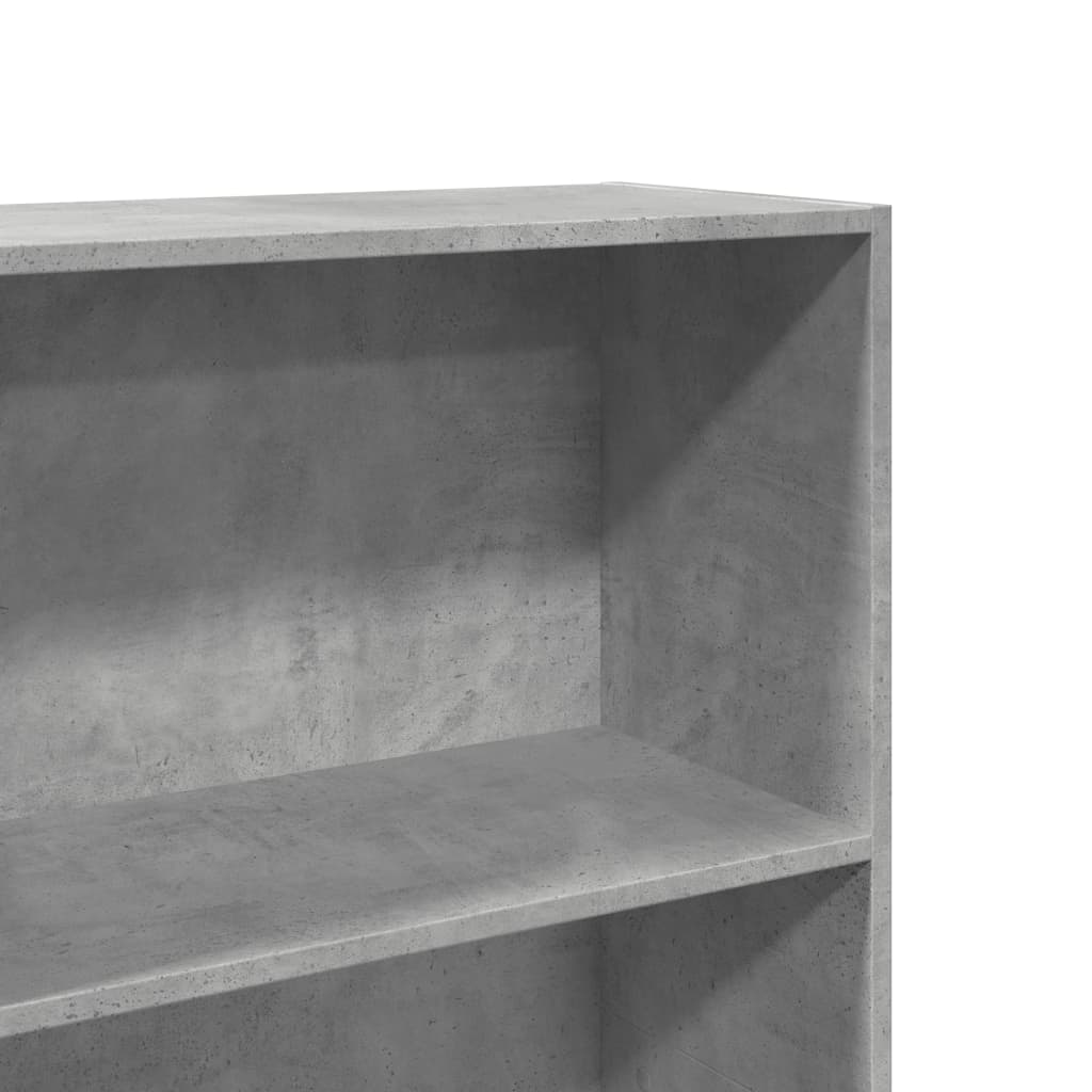 vidaXL Bibliotecă, gri beton, 60x30x189 cm, lemn prelucrat vidaXL Bibliotecă, gri beton, 60x30x189 cm, lemn prelucrat