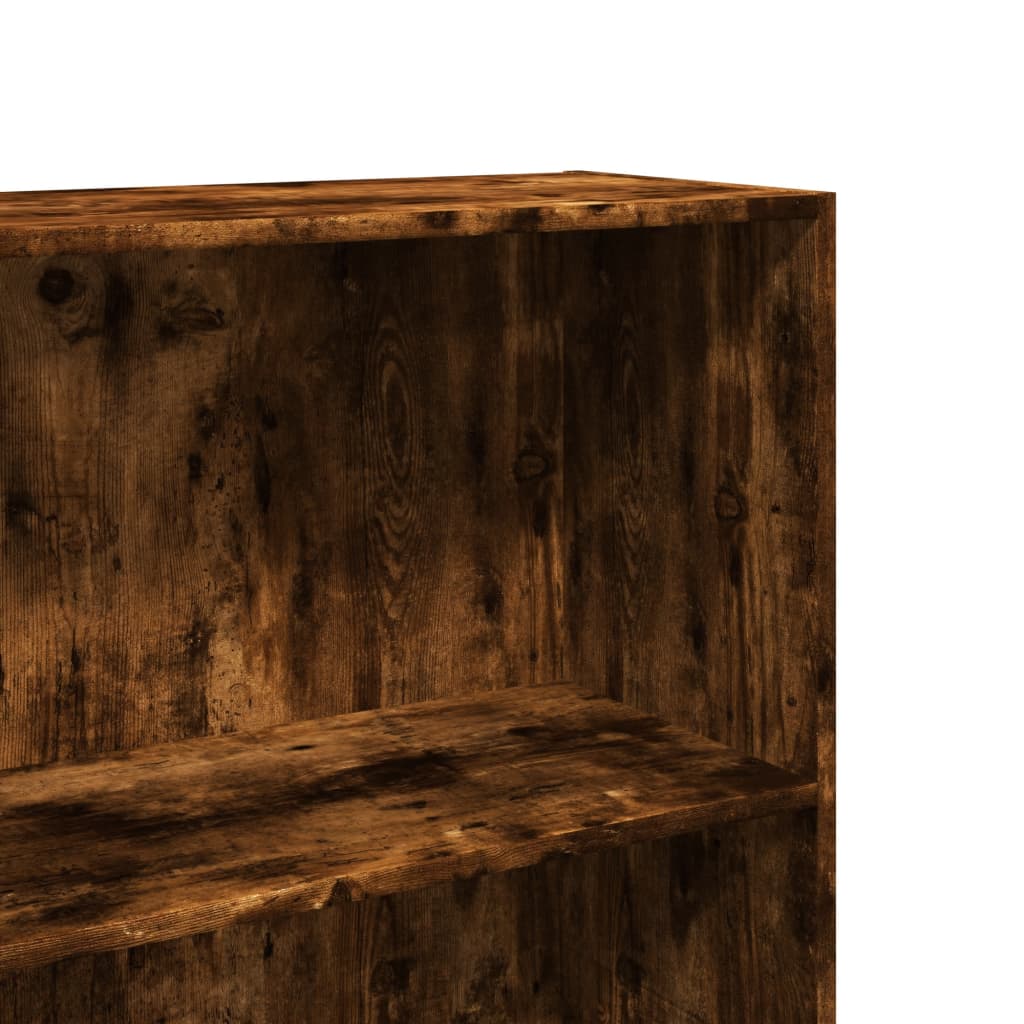 vidaXL Bibliotecă, stejar fumuriu, 60x30x189 cm, lemn prelucrat vidaXL Bibliotecă, stejar fumuriu, 60x30x189 cm, lemn prelucrat