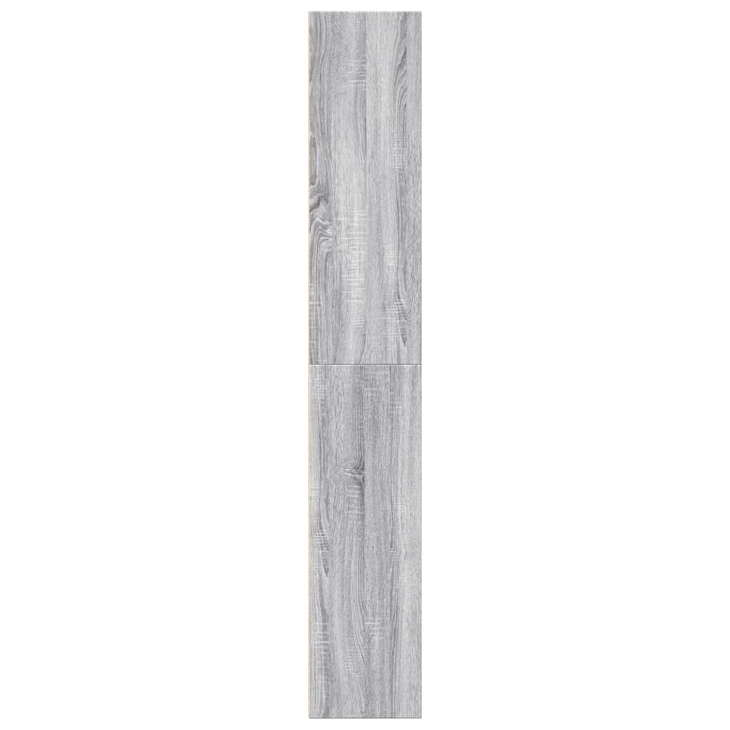 vidaXL Bibliotecă, gri sonoma, 60x30x189 cm, lemn prelucrat vidaXL Bibliotecă, gri sonoma, 60x30x189 cm, lemn prelucrat