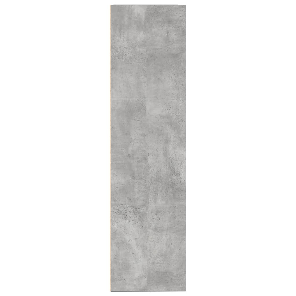 vidaXL Bibliotecă, gri beton, 80x30x114 cm, lemn prelucrat vidaXL Bibliotecă, gri beton, 80x30x114 cm, lemn prelucrat