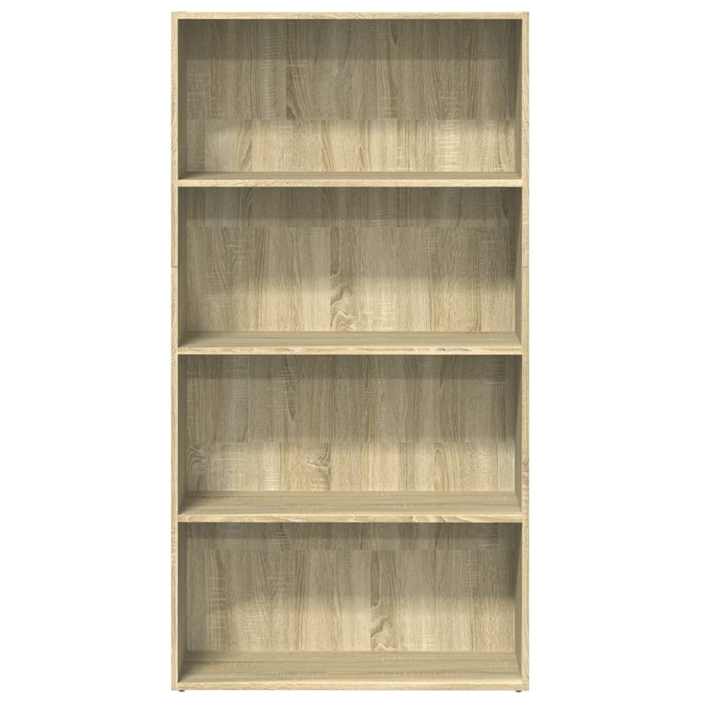 vidaXL Bibliotecă, stejar sonoma, 80x30x152 cm, lemn prelucrat