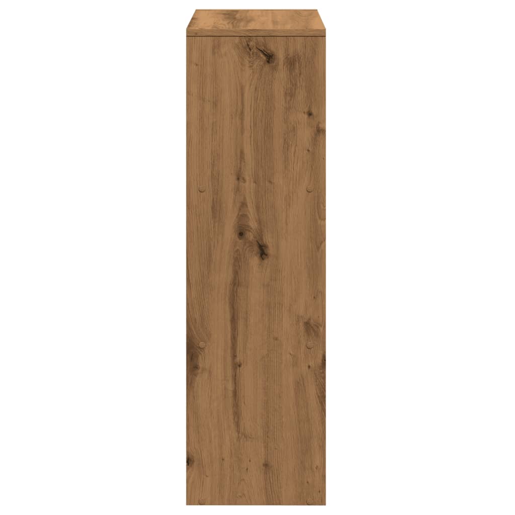 vidaXL Bibliotecă/separator 3 nivel stejar artizanal 99x29x99 cm lemn vidaXL Bibliotecă/separator 3 nivel stejar artizanal 99x29x99 cm lemn