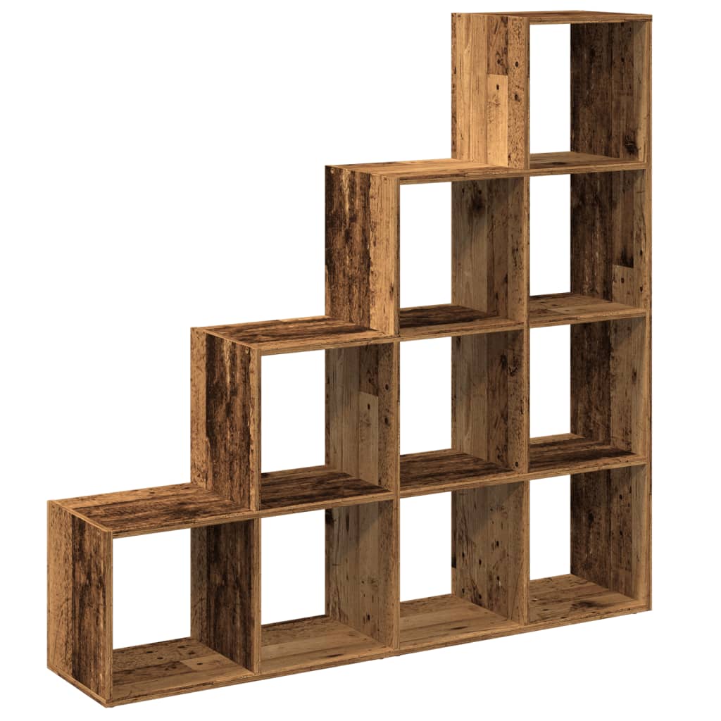 vidaXL Bibliotecă/separator cameră lemn vechi 131,5x29x131,5 cm lemn vidaXL Bibliotecă/separator cameră lemn vechi 131,5x29x131,5 cm lemn