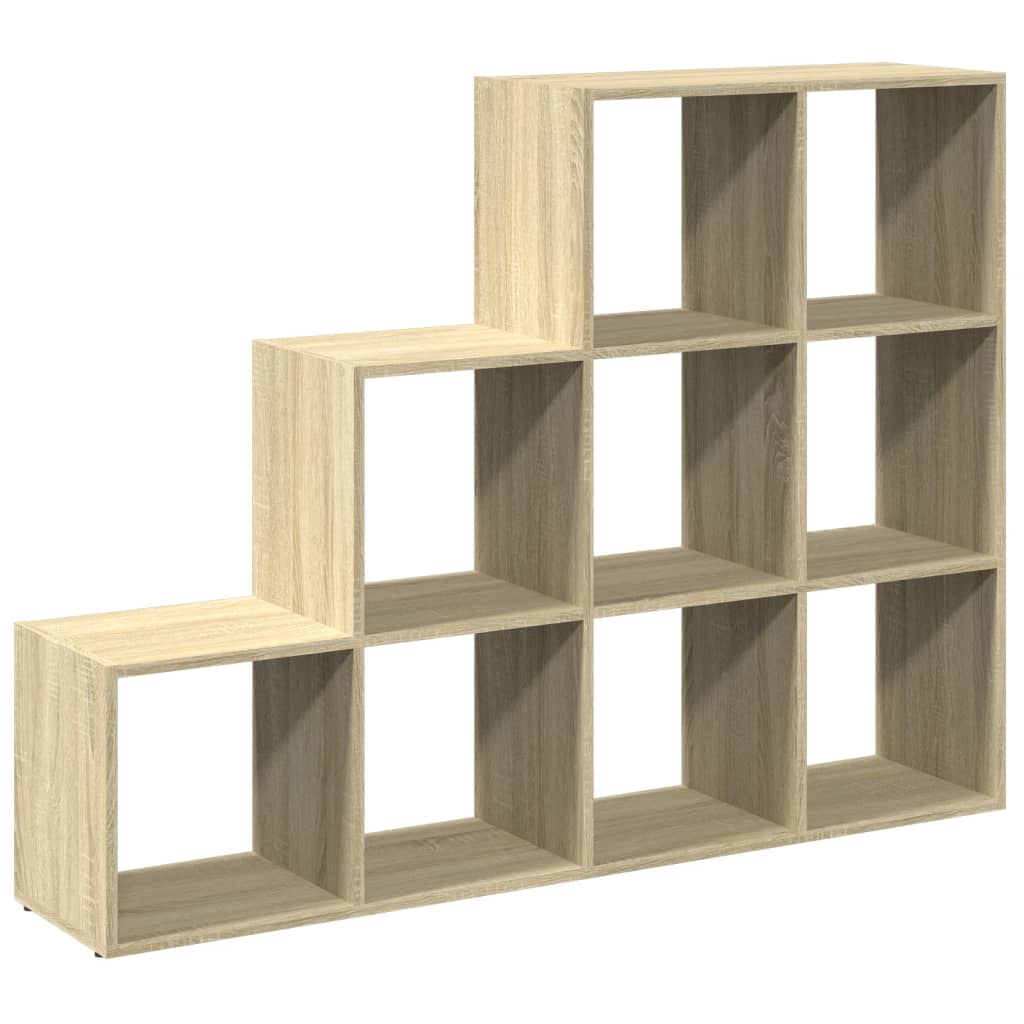 vidaXL Bibliotecă/separator cameră stejar sonoma 137,5x29x103,5cm lemn vidaXL Bibliotecă/separator cameră stejar sonoma 137,5x29x103,5cm lemn
