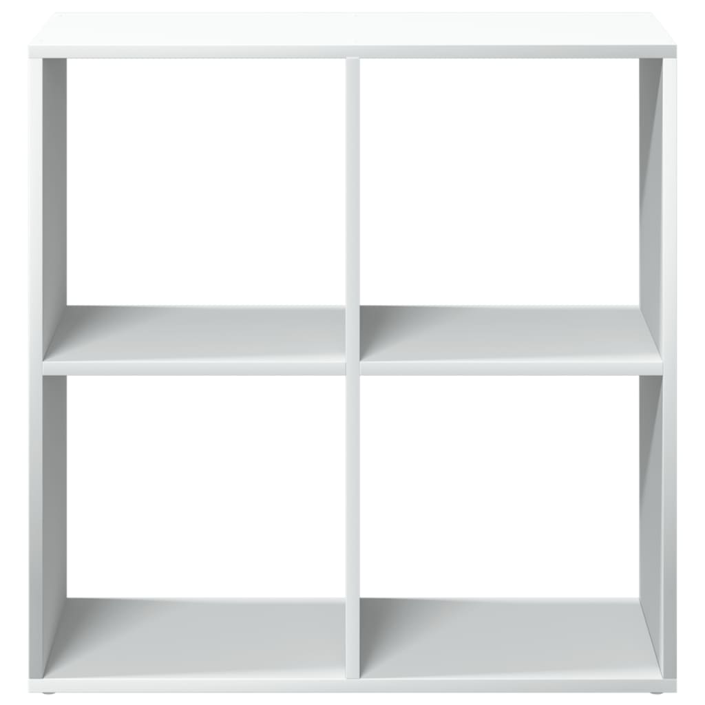 vidaXL Bibliotecă/separator cameră alb 69,5x29x69,5 cm lemn prelucrat vidaXL Bibliotecă/separator cameră alb 69,5x29x69,5 cm lemn prelucrat