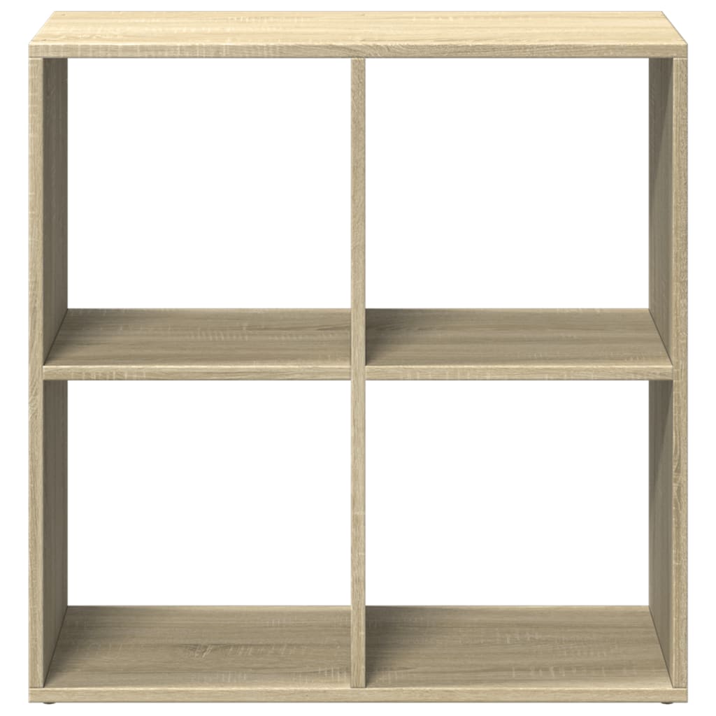 vidaXL Bibliotecă/separator cameră stejar sonoma 69,5x29x69,5 cm lemn
