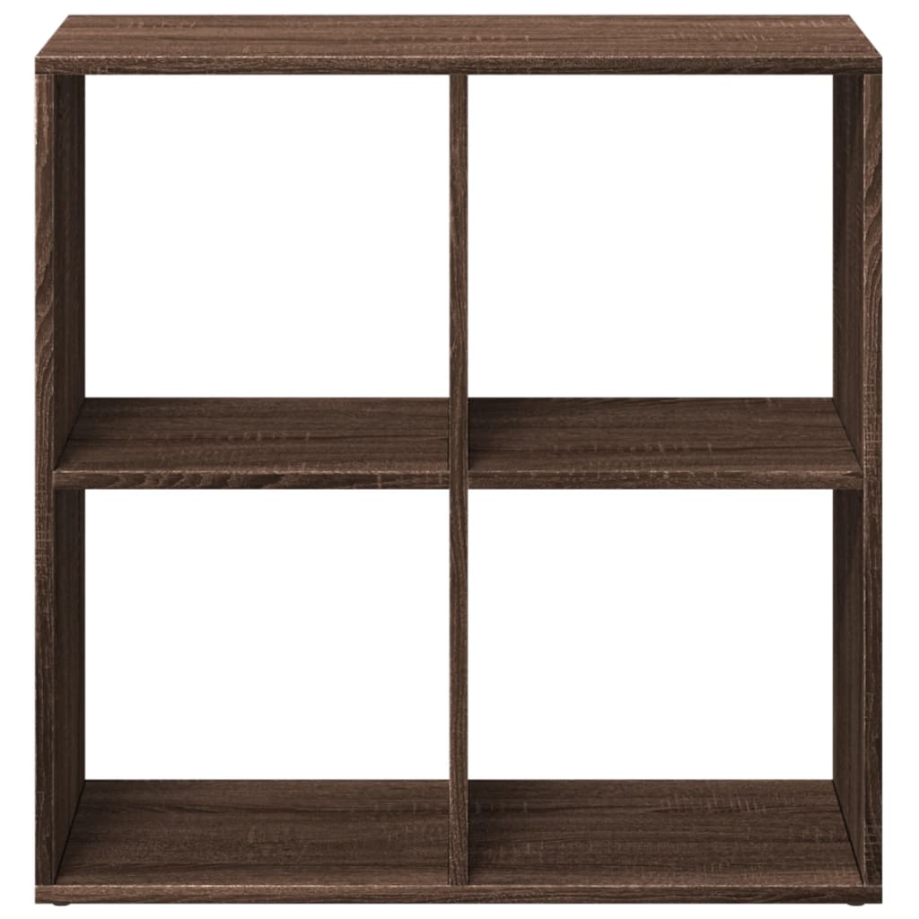 vidaXL Bibliotecă/separator cameră stejar maro 69,5x29x69,5 cm lemn
